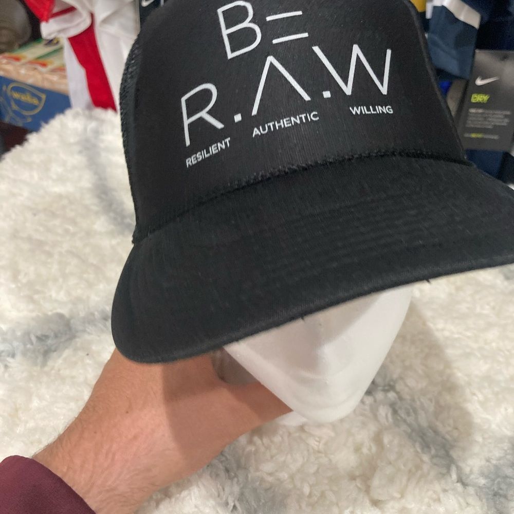 Original BE R.A.W Trucker Hat - Picture 4 of 6